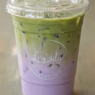 Ube Matcha Latte