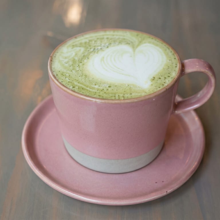 Delicious Matcha Latte Experience