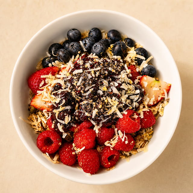 Coconut Chia Pudding.