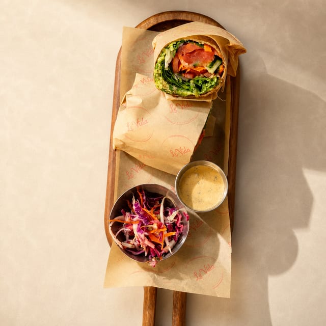Fresh Veggie Wrap.