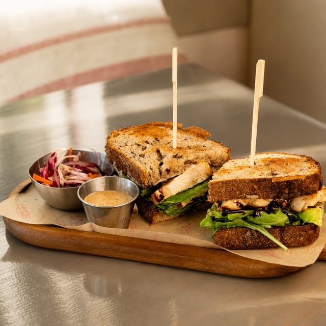 Chicken Pesto Sandwich.