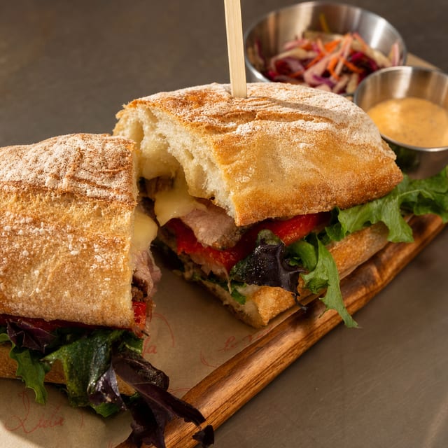 Roasted Beef Sandwich.
