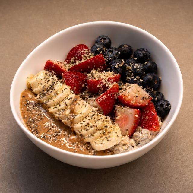 Banana Greek Yogurt Bowl.